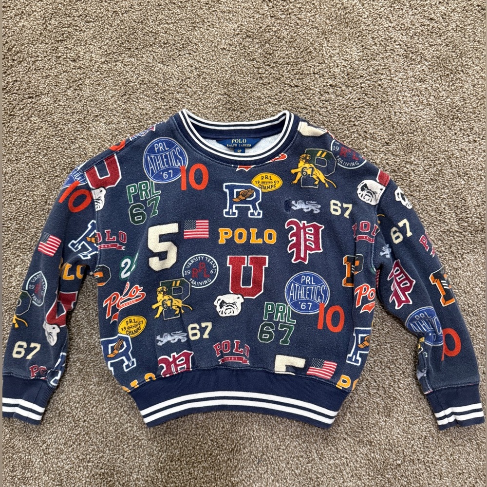 Polo Ralph Lauren size 7 sweatshirt